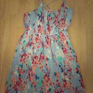 Summer maxi floral dress